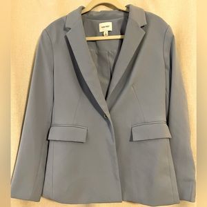 Light Blue Periwinkle Blazer